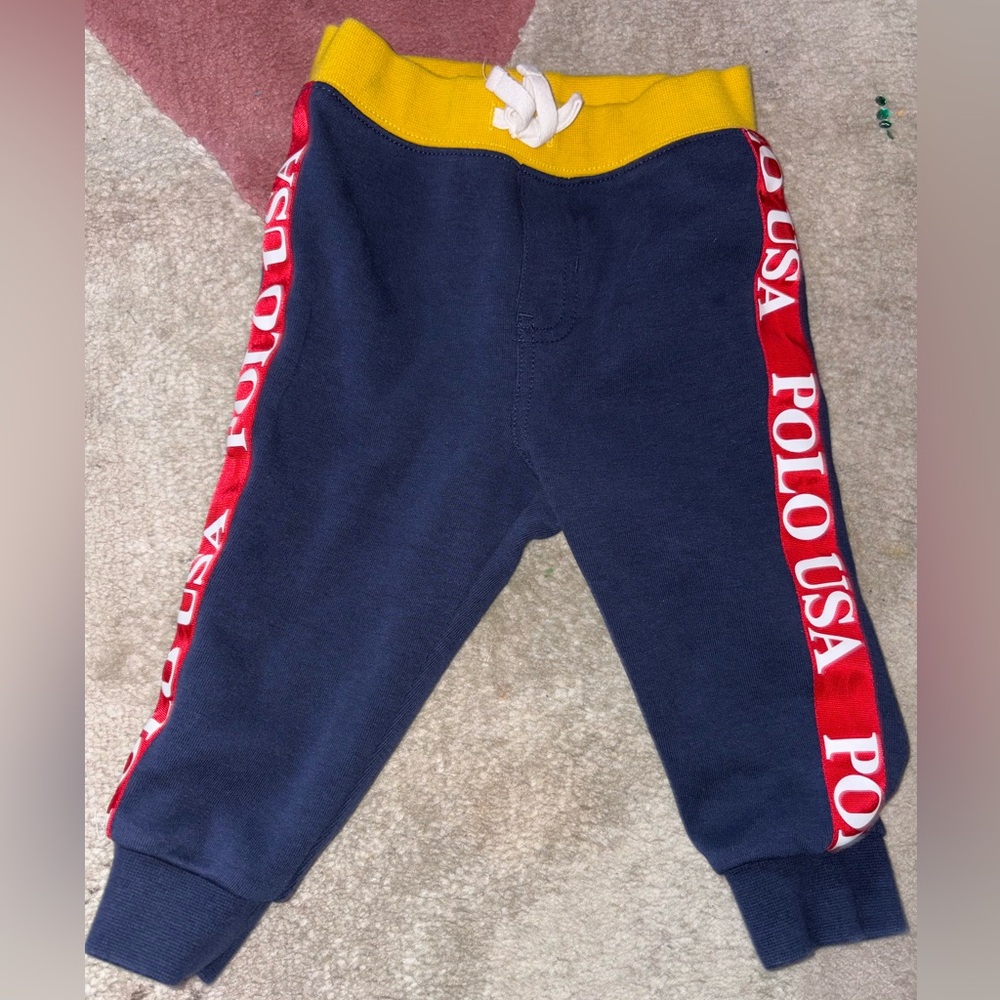 Kids Navy Joggers
